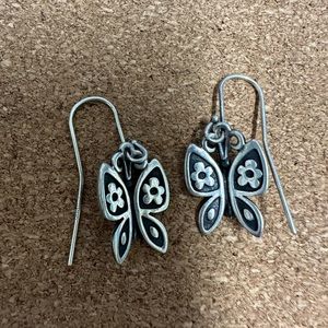 Retired Mariposa James Avery Hook Earrings